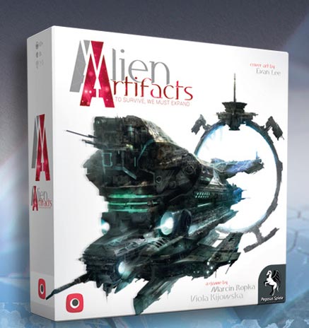 Alien Artifacts erscheint 2018 bei Pegasus Spiele