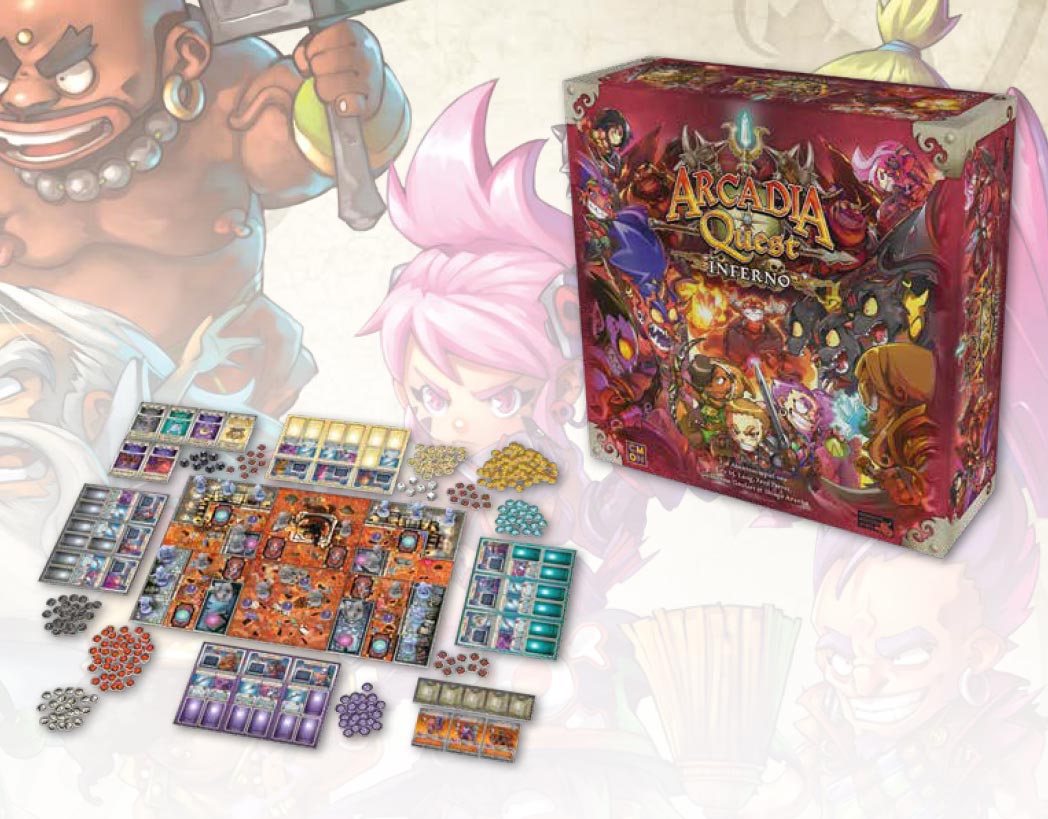 Arcadia Quest: Inferno für 2018 angekündigt 