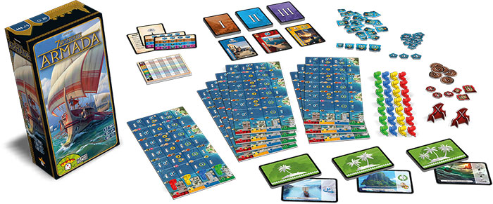 7 Wonders: Armada von Asmodee angekündigt