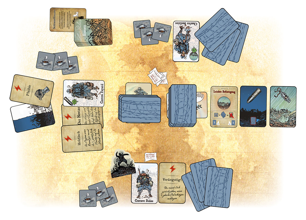 Asmodee Deutschland hat Les Poilus Zu Befehl! Angekündigt