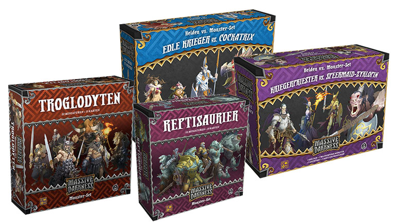 Massive Darkness: Mehrere Erweiterungen bald im Handel