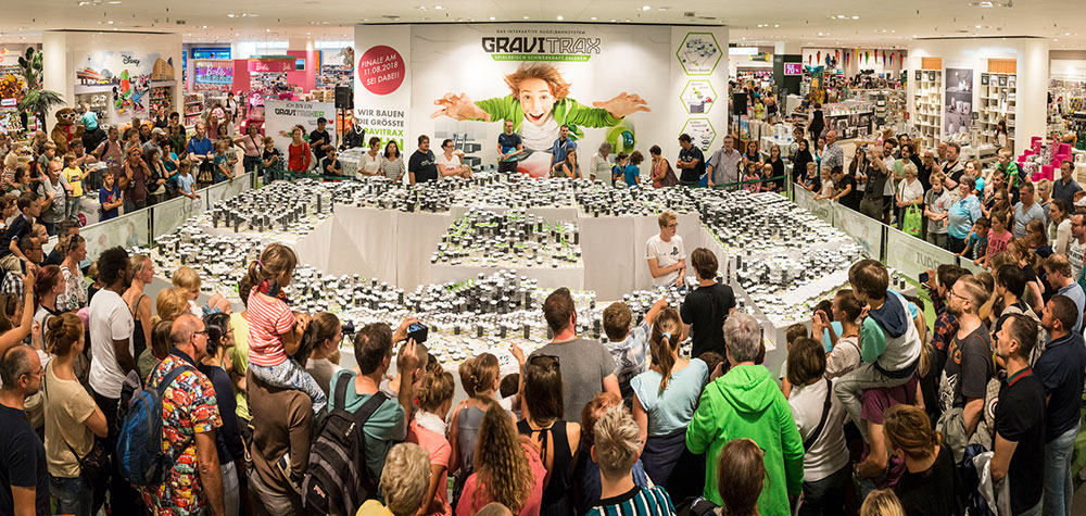 GraviTrax – Weltrekord in Berlin erreicht