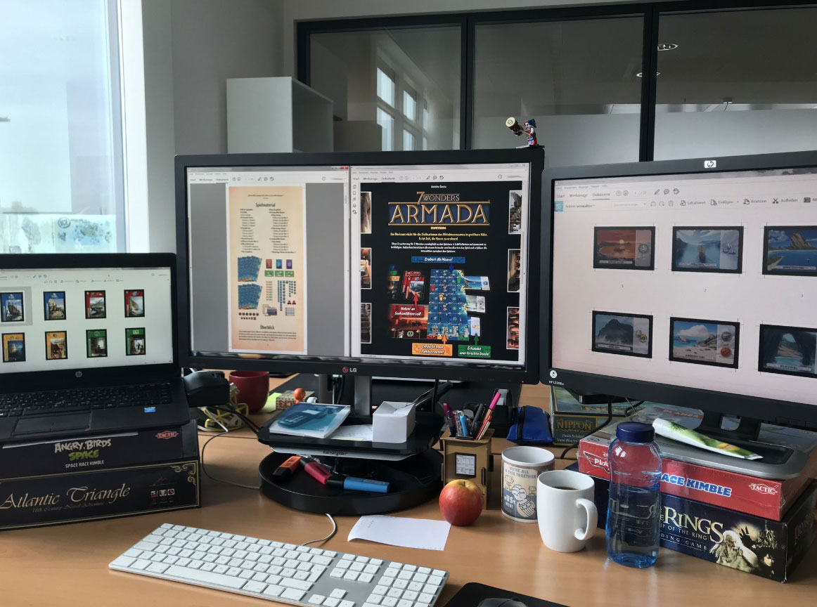 7 Wonders: Armada von Asmodee angekündigt