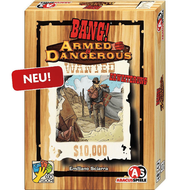 BANG! Armed & Dangerous Erweiterung bald verfügbar