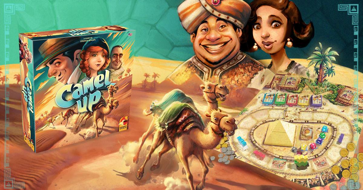 Camel Up 2.0 von eggertspiele für die Spiel’18 angekündigt