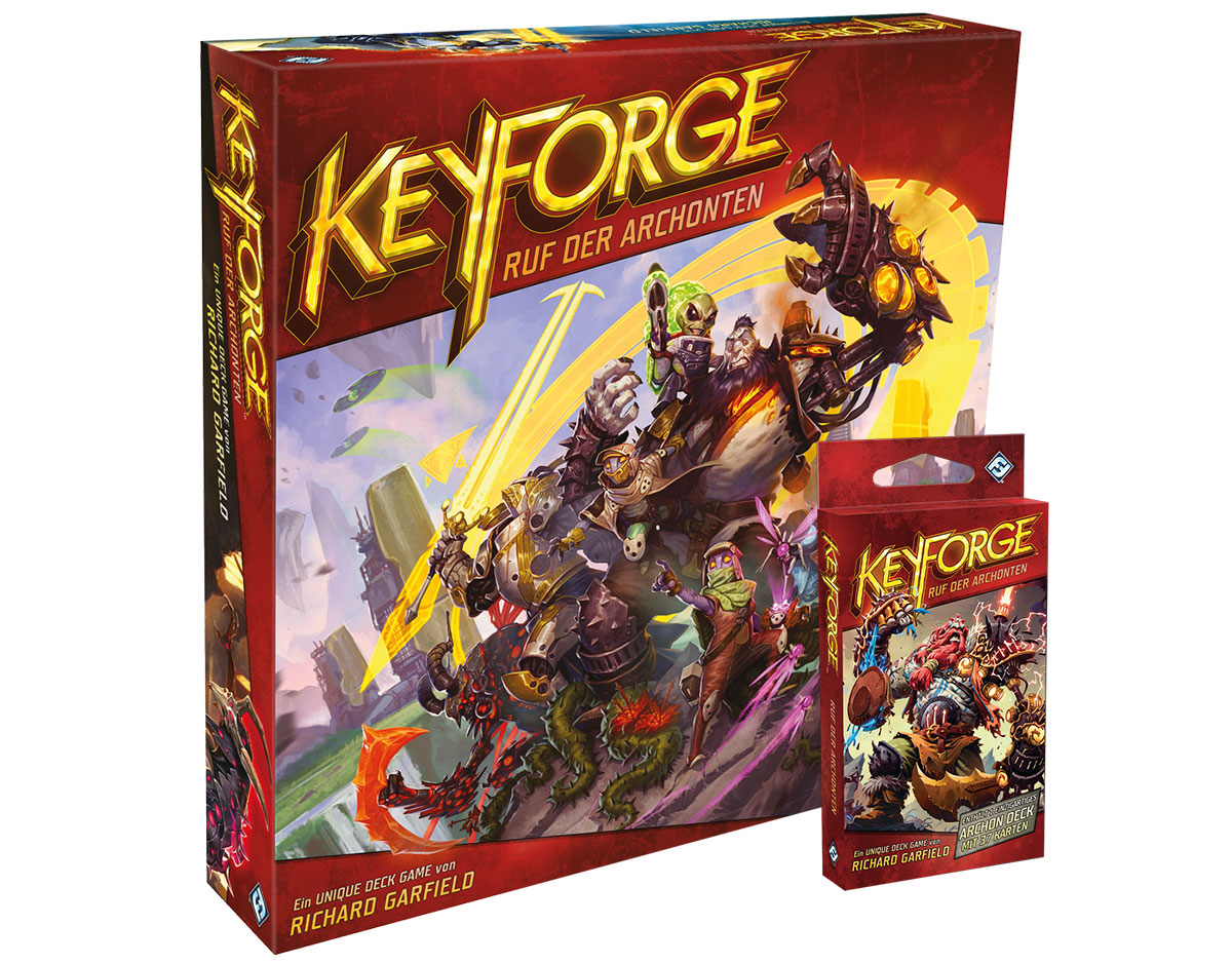 KeyForge: Ruf der Archonten - Kartenspiel mit einzigartigem Deck