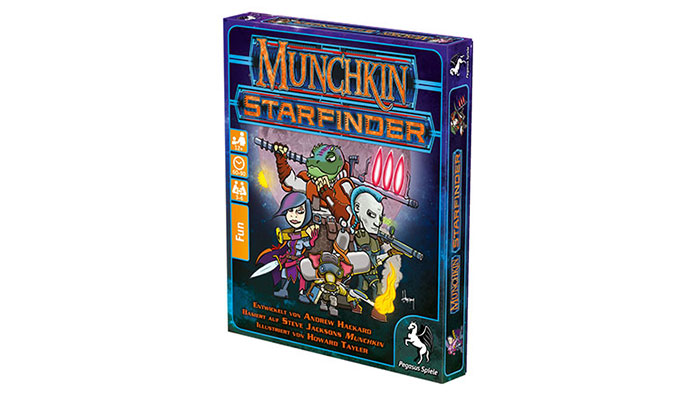 Munchkin Starfinder-Basisspiel vorbestellbar