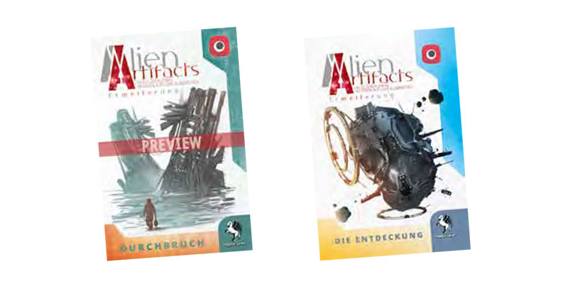 Alien Artifacts // Zwei Erweiterungen für 2019 angekündigt