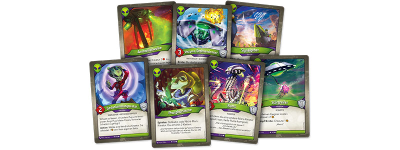 Die Fraktion Mars für KeyForge angekündigt