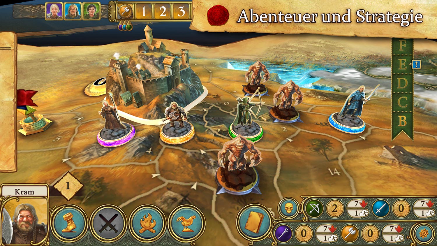APP // "Die Legenden von Andor" als App für Android und IOS verfügbar