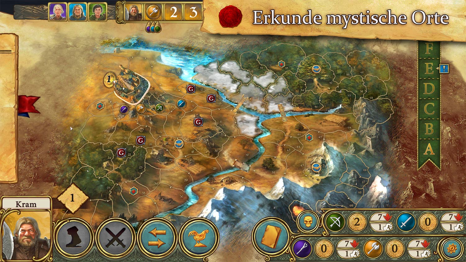 APP // "Die Legenden von Andor" als App für Android und IOS verfügbar