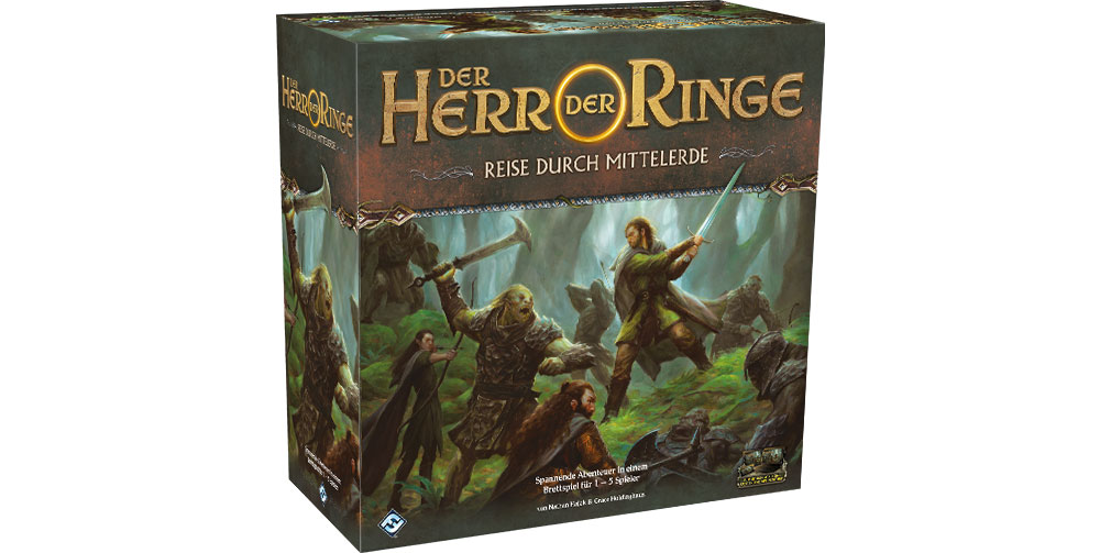 Der Herr der Ringe: Reise durch Mittelerde von Asmodee Deutschland angekündigt