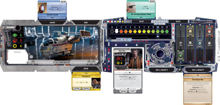 Star Wars // Star Wars: Outer Rim von Fantasy Flight Games angekündigt