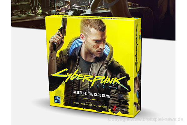 CYBERPUNK 2077 – AFTERLIFE // Kartenspiel von CMON angekündigt