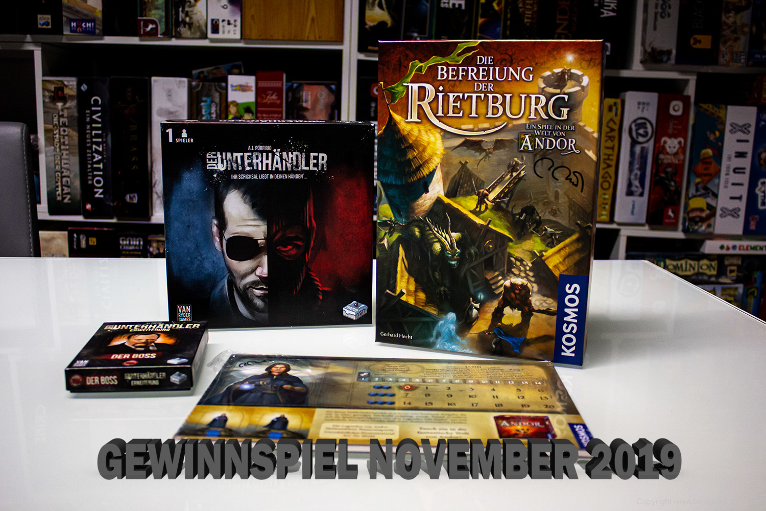 GEWINNSPIEL // Andor Spezial und gutes Solo-Spiel