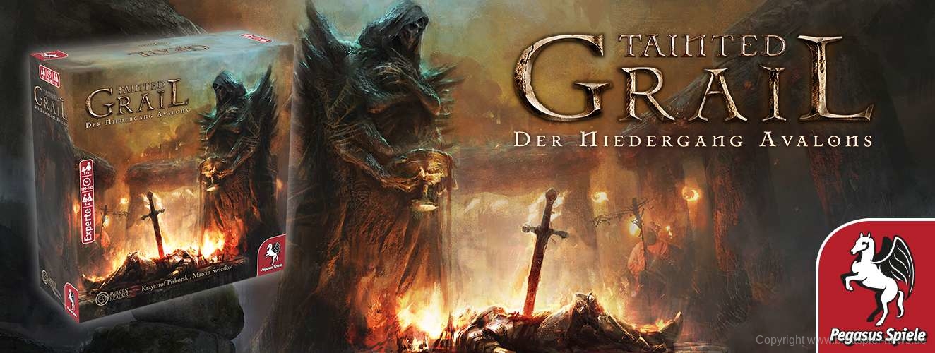 TAINTED GRAIL // Erscheint bei Pegasus Spiele 2020