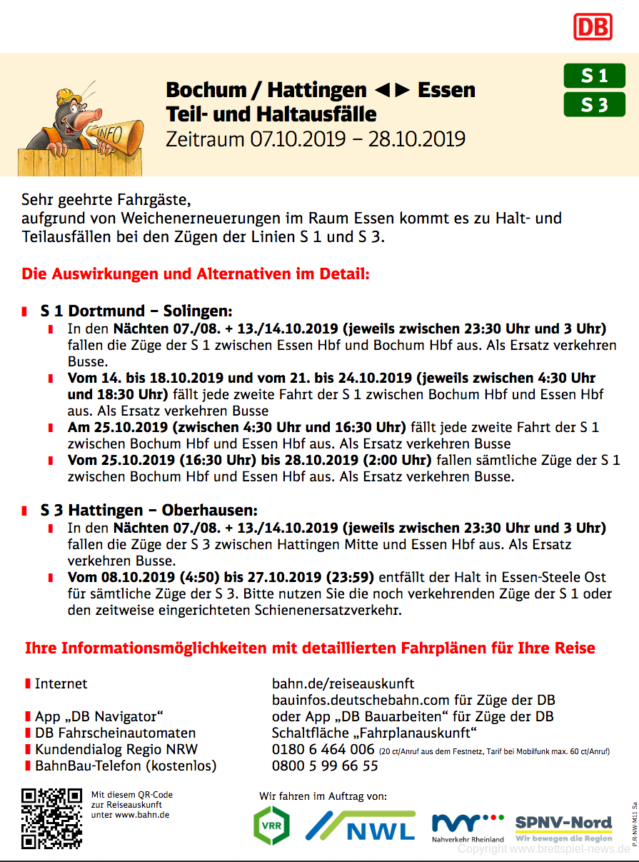 bahnverkehr oktober19