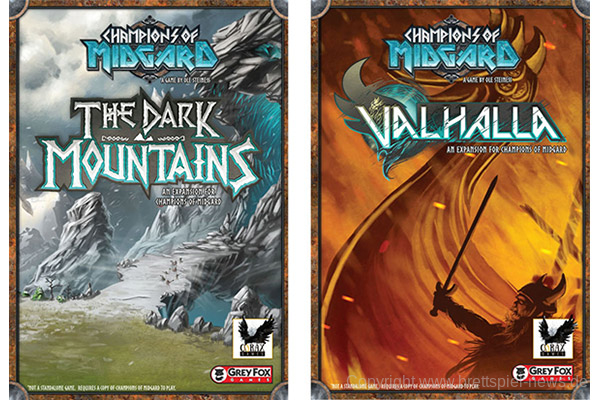 CHAMPIONS OF MIDGARD // Erweiterungen in der Spieleschmiede gestartet