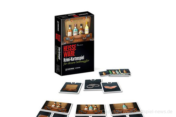 KRIMI-KARTENSPIEL // Heiße Ware erscheint zur SPIEL‘19