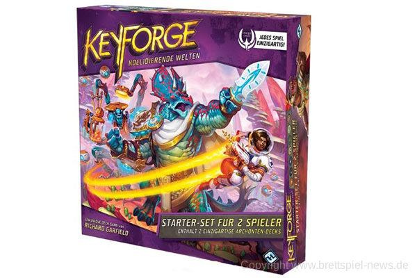 KEYFORGE: KOLIDIERENDE WELTEN // Neues Set angekündigt