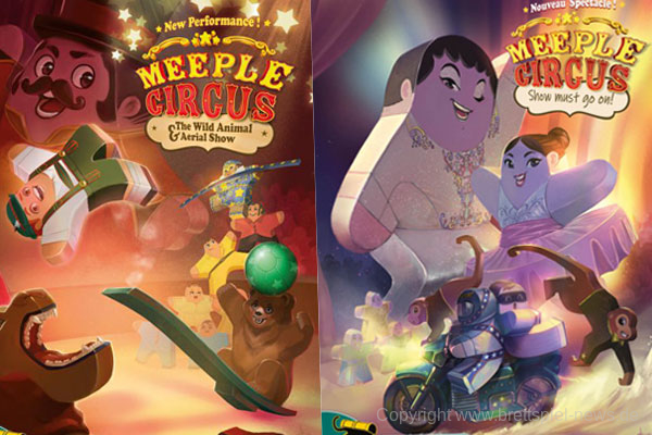 MEEPLE CIRCUS // Zwei Erweiterungen kommen zur SPIEL‘19