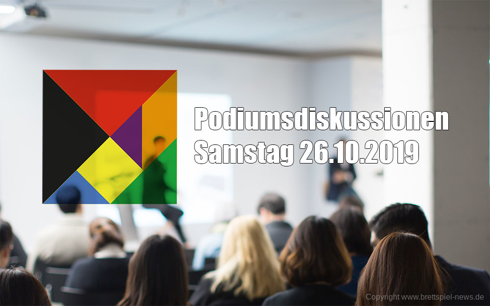 SPIEL’19 // Podiumsdiskussionen am Samstag