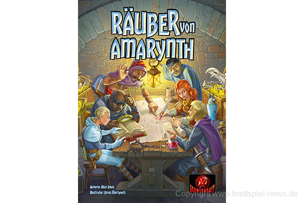 RÄUBER VON AMARYNTH // Erscheint 2019 beim Schwerkraft Verlag