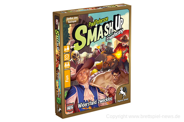 SMASH UP // Widerstand zwecklos …