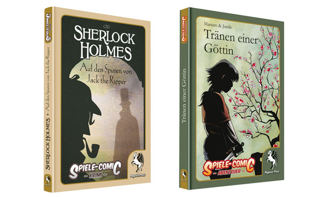 SPIELE-COMIC // Pegasus kündigt zwei neue Titel an