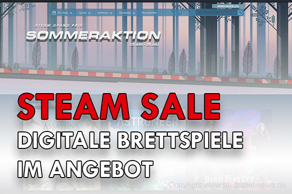 STEAM SALE // Digitale Brettspiele im Angebot