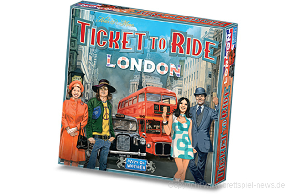 TICKET TO RIDE: LONDON // Neuheit der Zug um Zug Serie