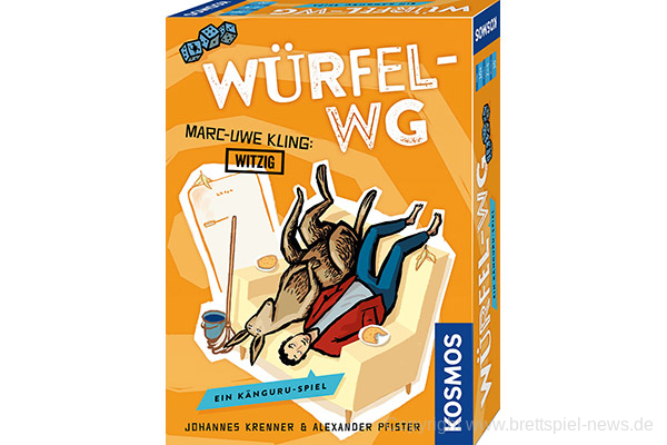 WÜRFEL-WG // Marc-Uwe Kling liefert neues Spiel