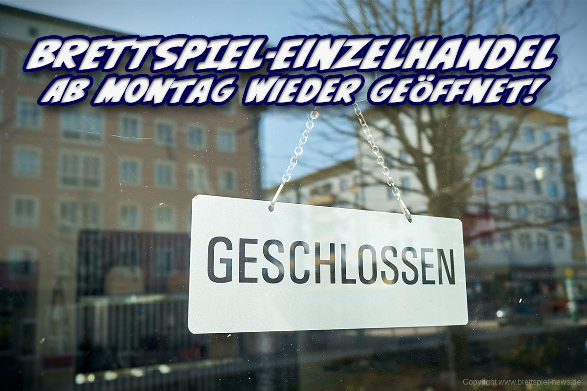 BRANCHE // Brettspielläden ab Montag wieder geöffnet, Cafés geschlossen
