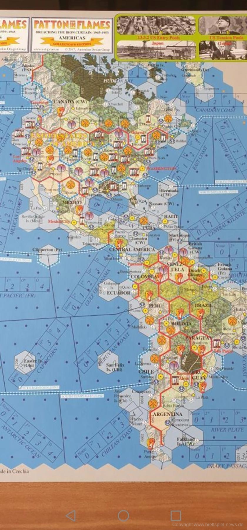 World in flames Details