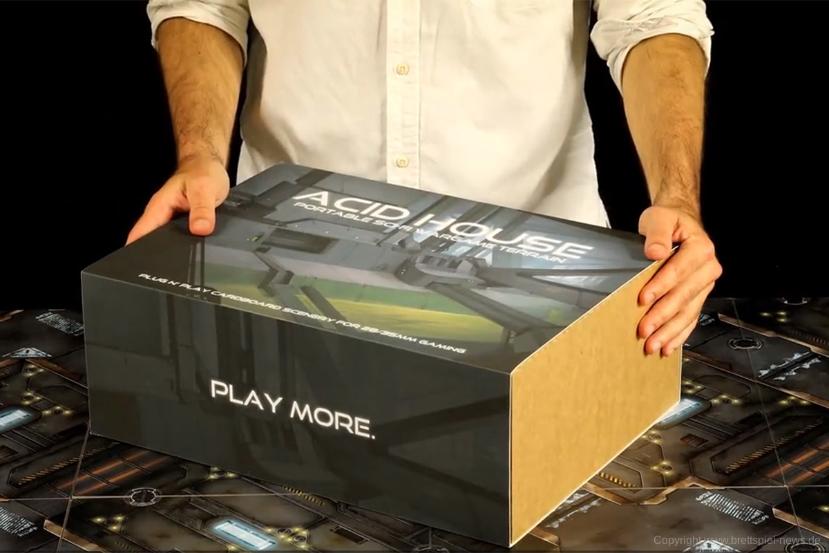 KICKSTARTER // Faltbares Science Fiction Setting für Tabletop Spiele zu fördern