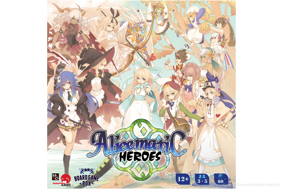 ALICEMATIC HEROES // Erscheint 2020 bei Board Game Box