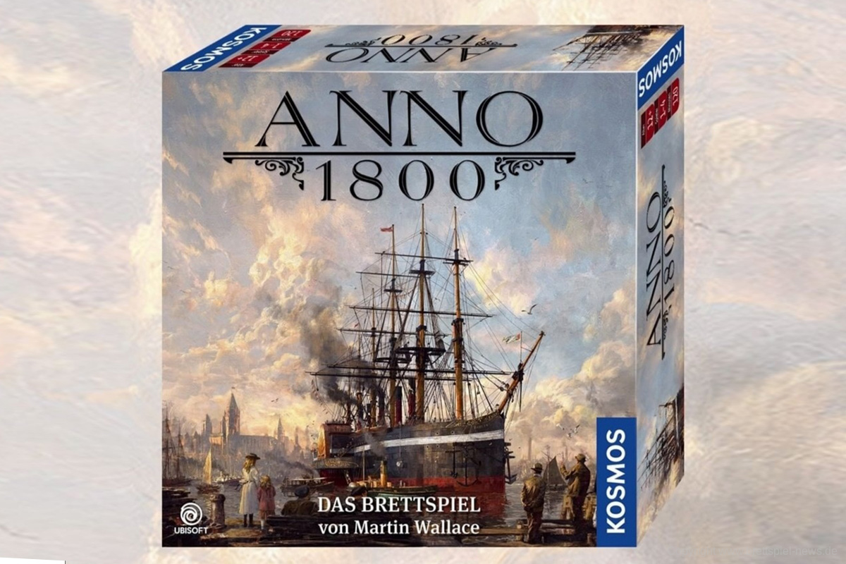 ANNO 1800 // Brettspiel von Martin Wallace erscheint 2020