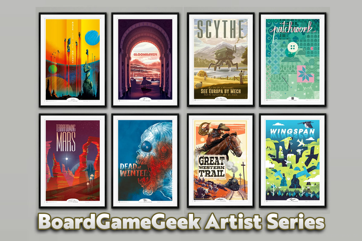 BGG ARTIST SERIES // Kunst und Brettspiele