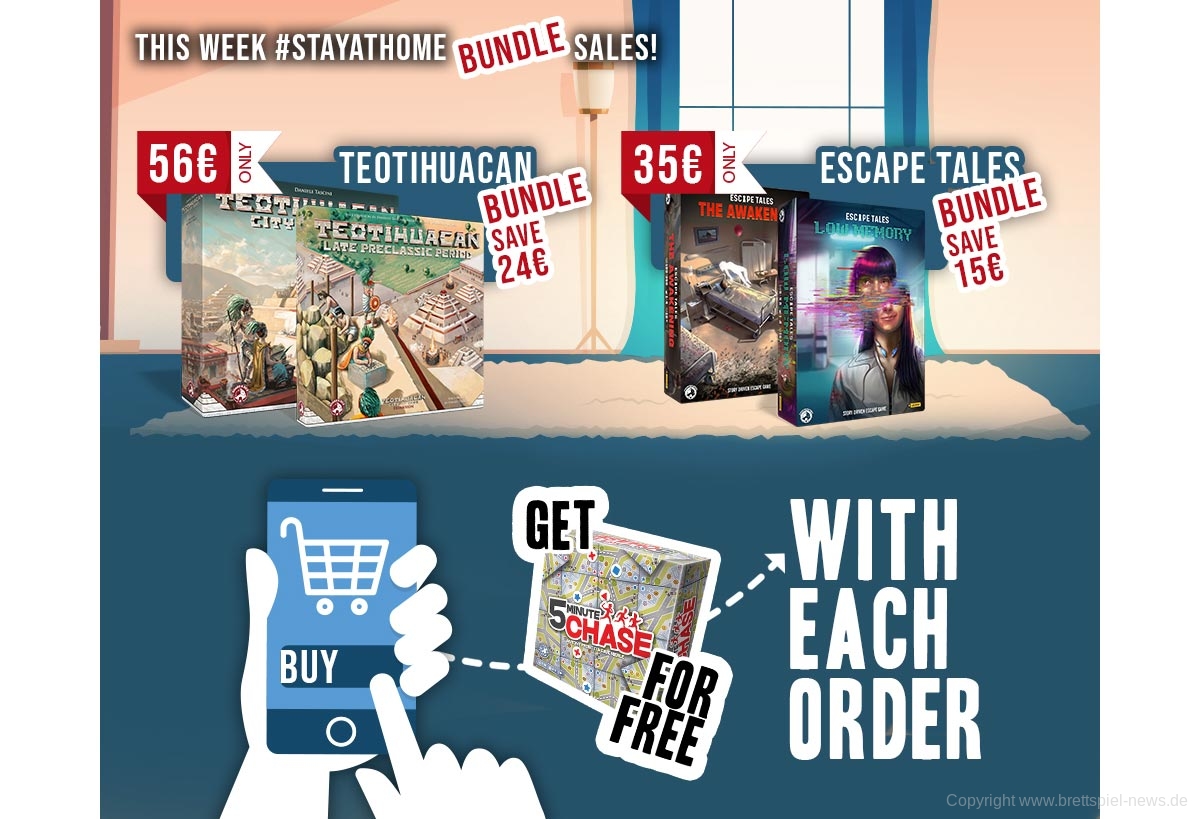 ANGEBOTE // Board & Dice #stayathome SALES