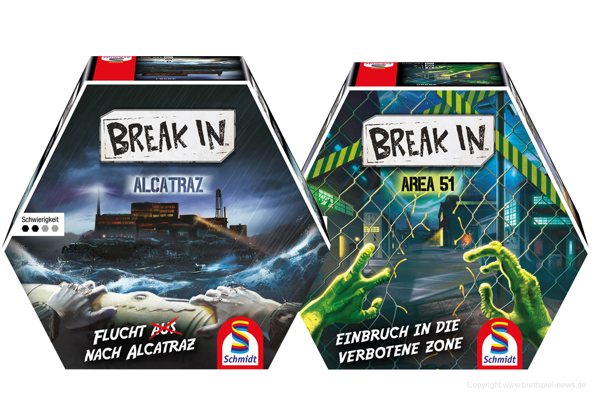 BREAK IN // Neue Schmidt Spiele Serie