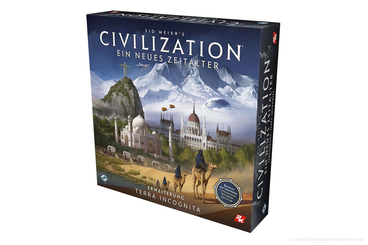 CIVILIZATION – EIN NEUES ZEITALTER // TERRA INCOGNITA angekündigt