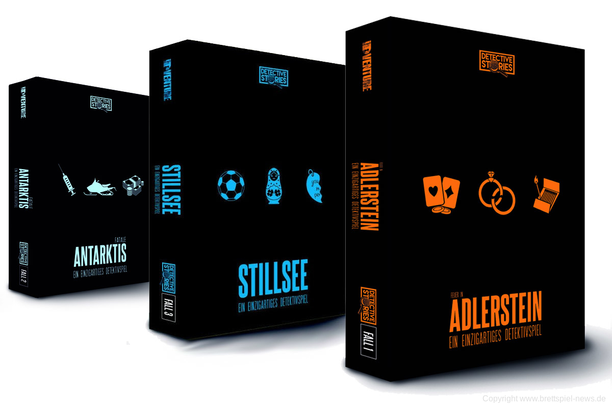 DETECTIVE STORIES // Überarbeitetes Design und neuer Fall