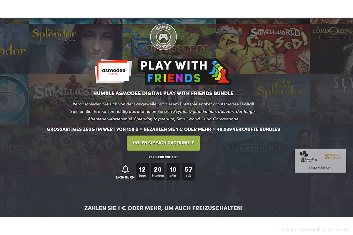 HUMBLE BUNDLE // Digitale Brettspiele zum Schnäppchen-Preis