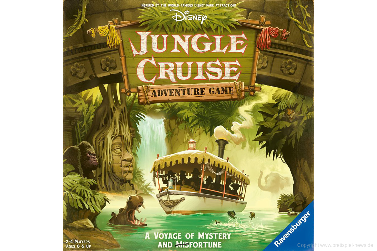 DISNEY JUNGLE CRUISE ADVENTURE GAME // Brettspiel angekündigt.