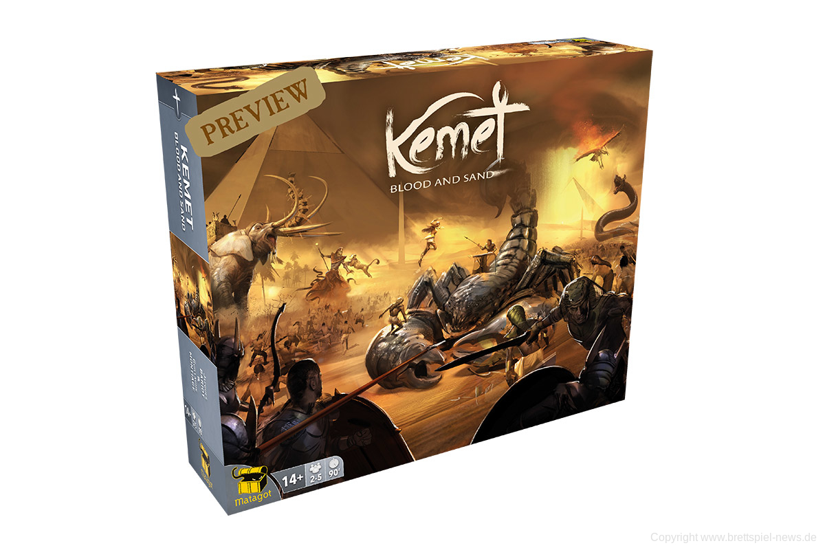 KICKSTARTER // KEMET: BLOOD AND SAND