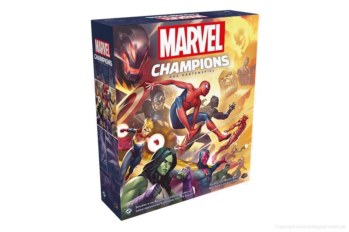 MARVEL CAHMPIONS – DAS KARTENSPIEL // Erscheint 2021, aber eingeschränkt