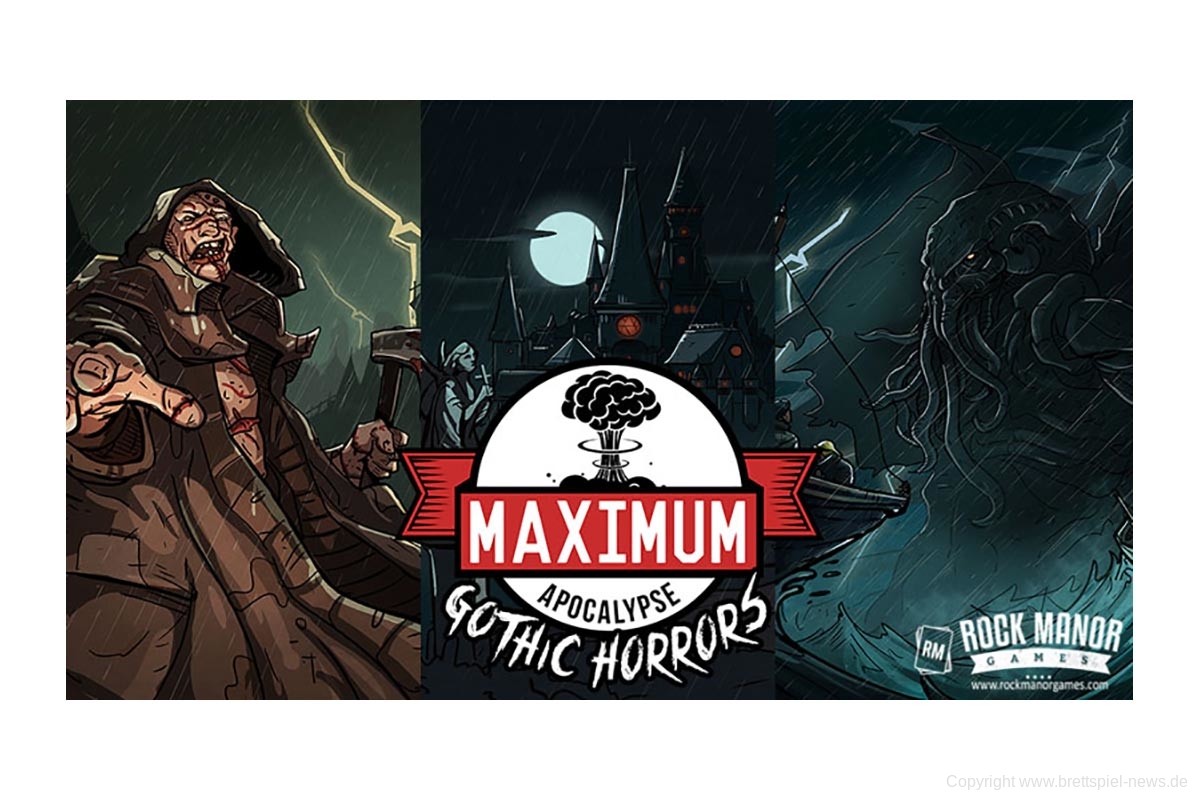 SPIELESCHMIEDE // Maximum Apocalypse: Grausige Schrecken
