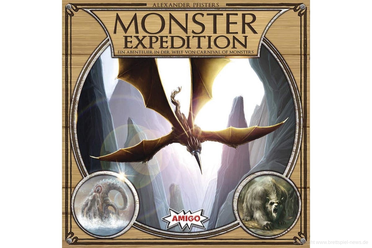 MONSTER EXPEDITION // Alexander Pfister Neuheit erscheint bei AMIGO SPIELE