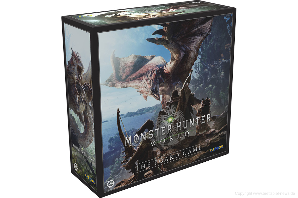 MONSTER HUNTER: WORLD // Brettspiel startet 2021 auf Kickstarter