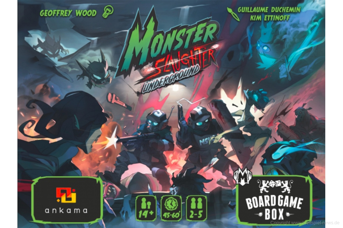 MONSTER SLAUGHTER: UNDERGROUND // Erscheint 2020 bei Board Game Box
